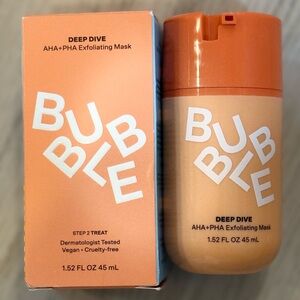 Bubble Deep Dive Exfoliating Mask NIB